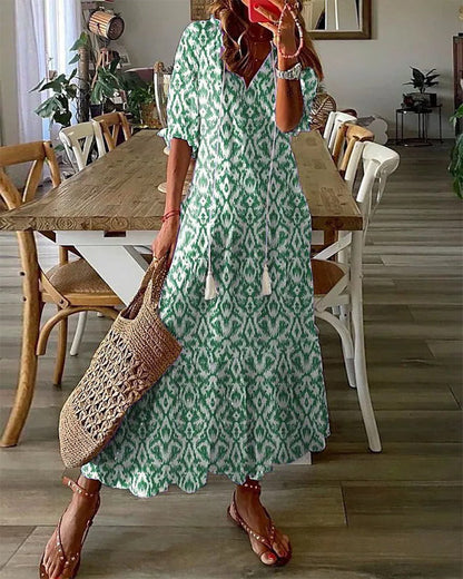 Sophia - Vestido de verano estilo boho vintage