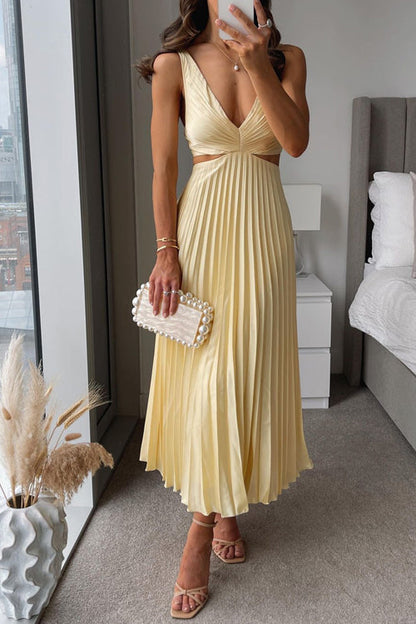 Vestido Belleza Plisado