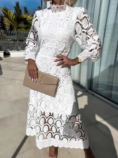 Georgia™ - Elegante vestido de encaje francés