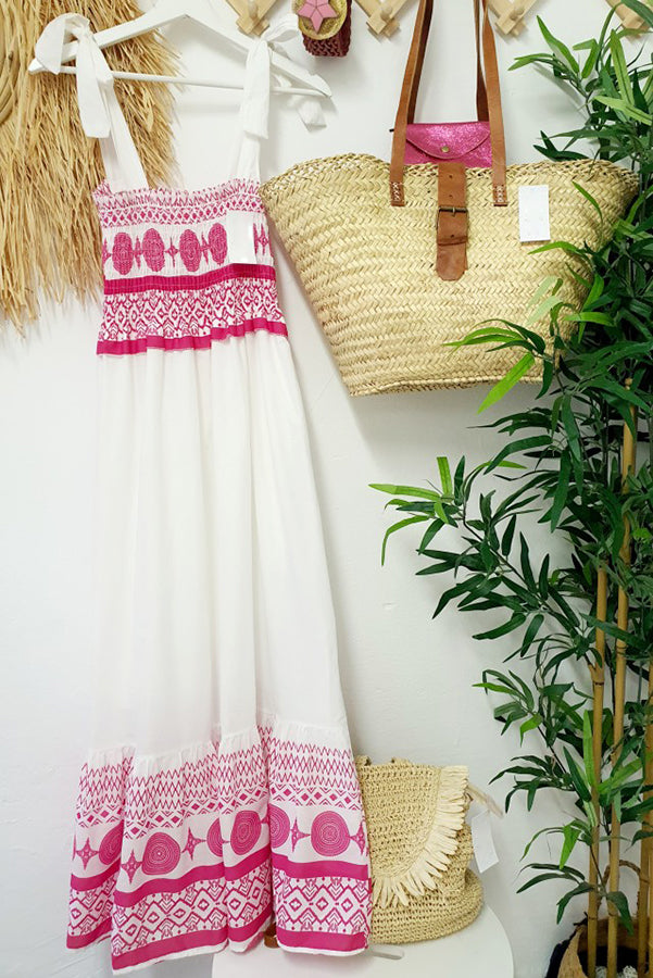 Elara – Vestido Maxi Boho Elegante