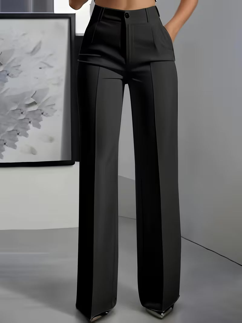 Pantalón Cintura Alta Elegante
