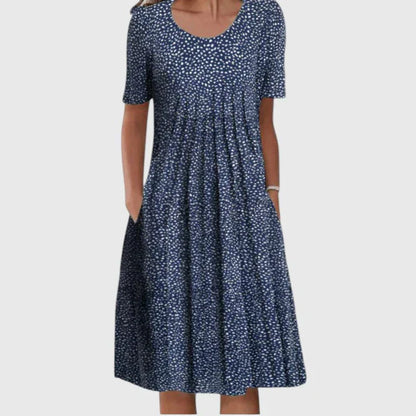 Raquel - Elegante vestido que cubre el estómago