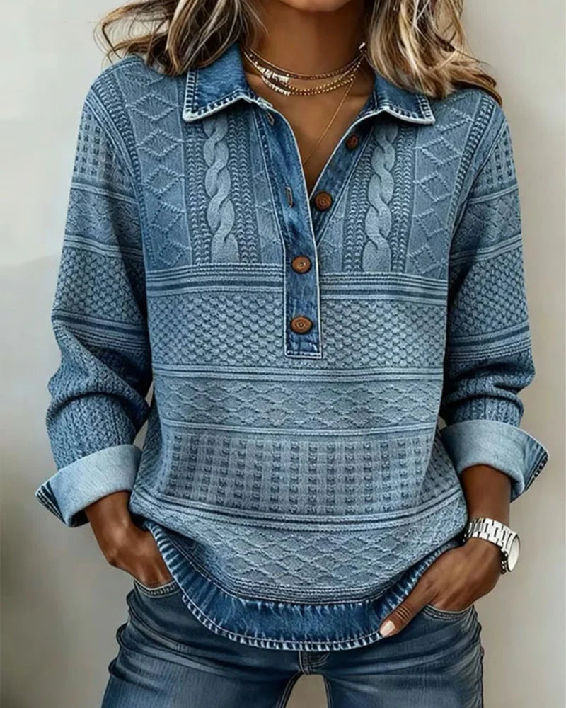 Blusa Informal Vintage