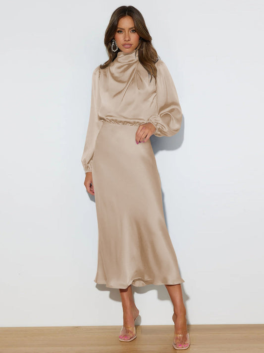 Danica – Vestido Elegante de Manga Larga