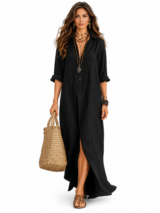 Soline | Vestido largo con botones