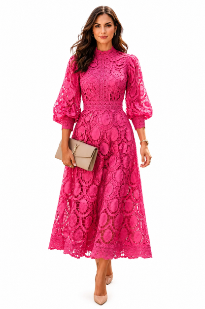 Georgia™ - Elegante vestido de encaje francés