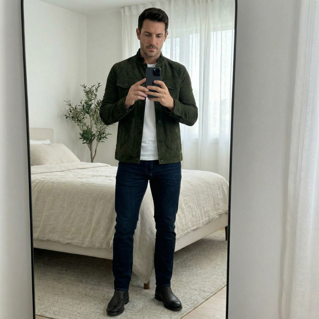 Luis™ | Chaqueta de Ante