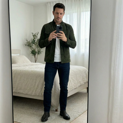 Luis™ | Chaqueta de Ante