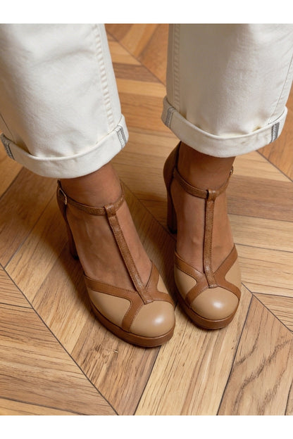 NADIA™ Zapatos de tacón estilo vintage chic