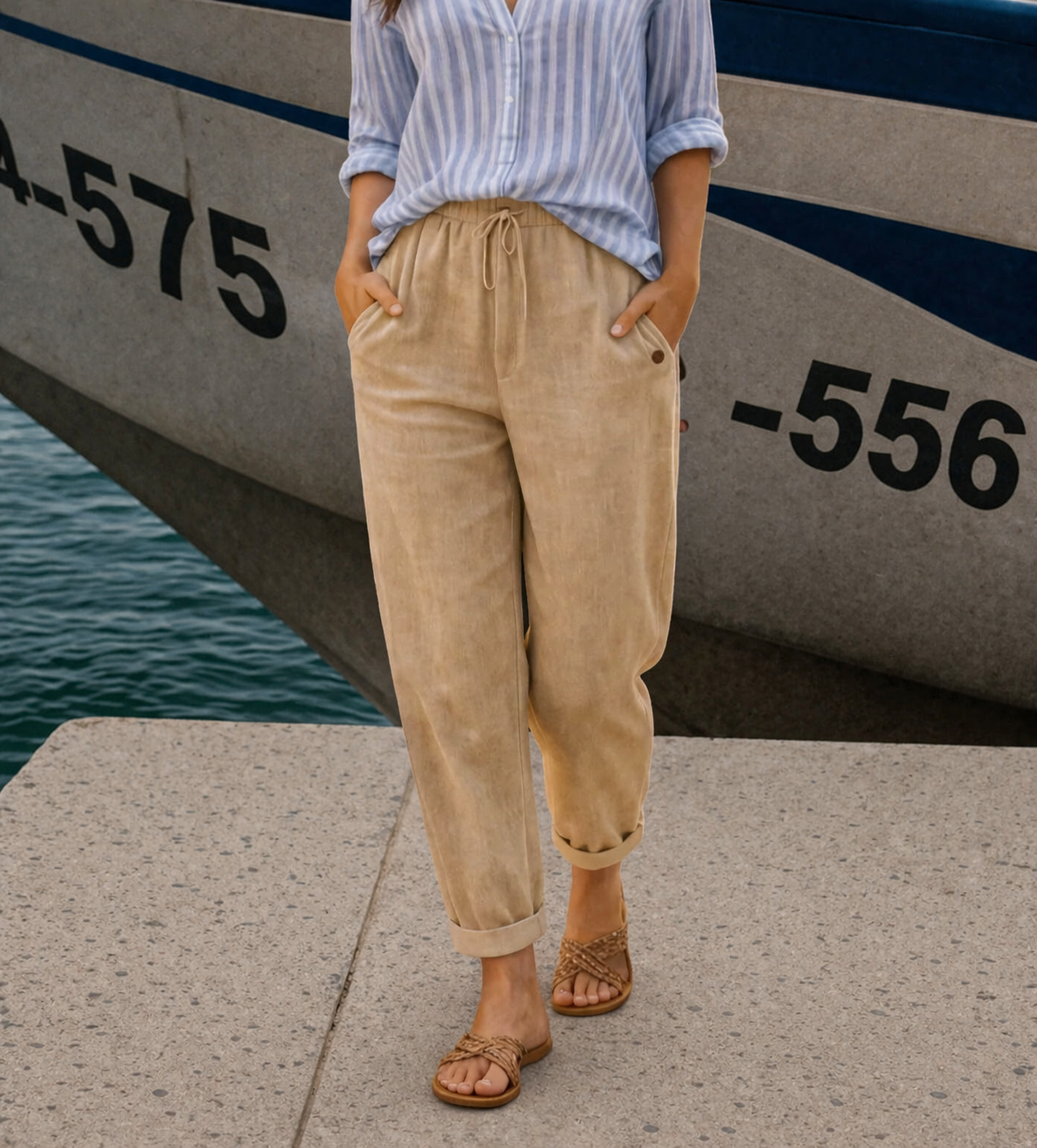 Laia | Pantalones Vaporosos