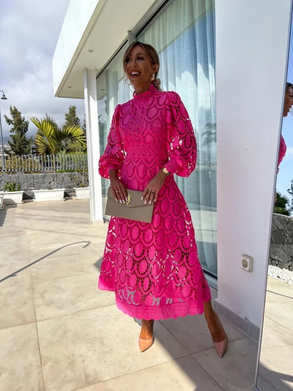 Georgia™ - Elegante vestido de encaje francés