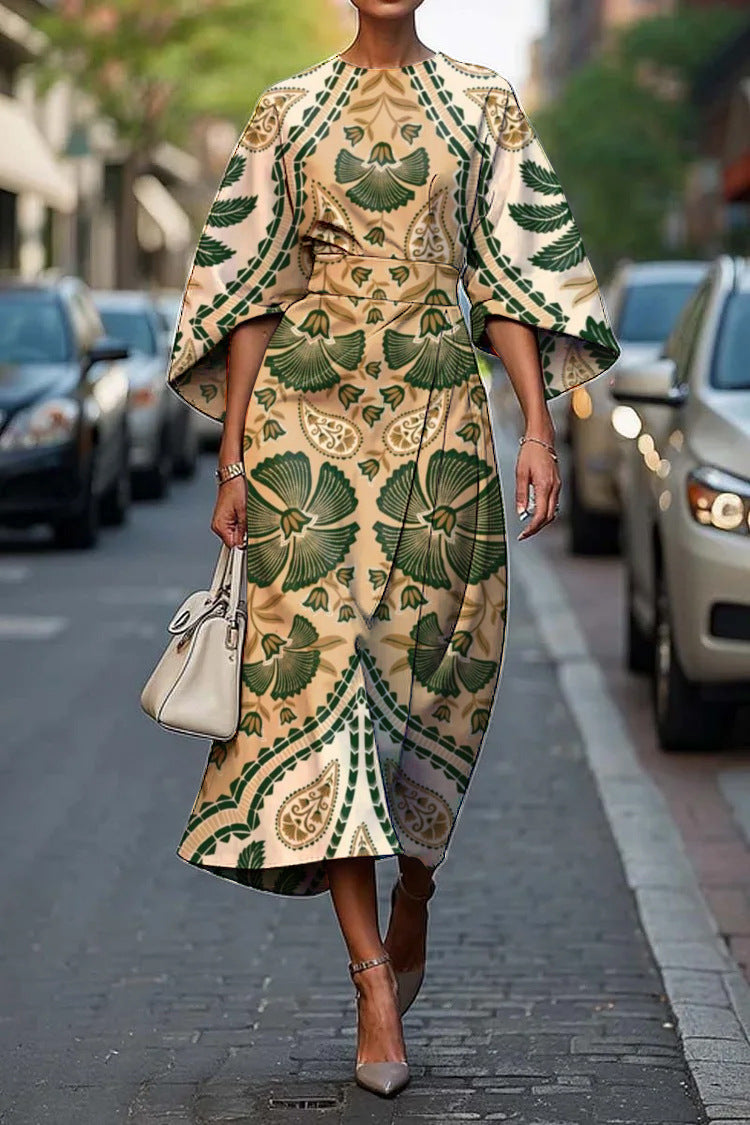 Melody™ - Elegante vestido con cuello redondo