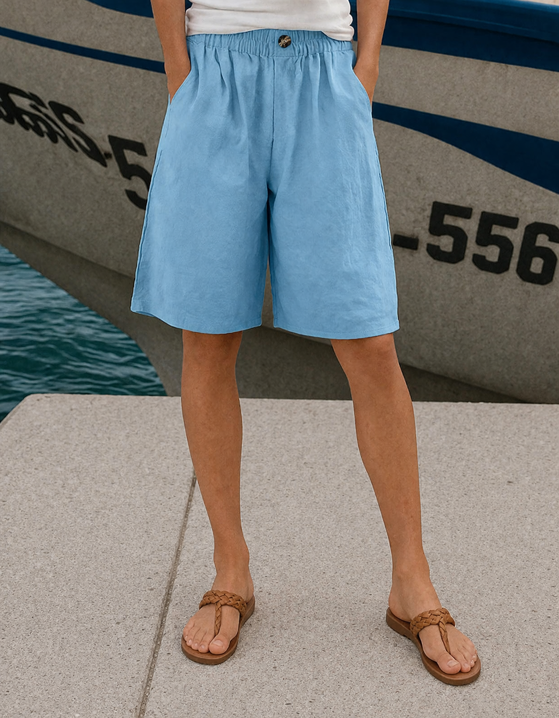 Clara | Pantalones cortos verano suave