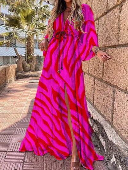 Kaia – Vestido Caftán Boho de Verano