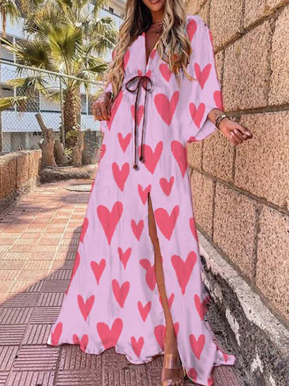 Kaia – Vestido Caftán Boho de Verano