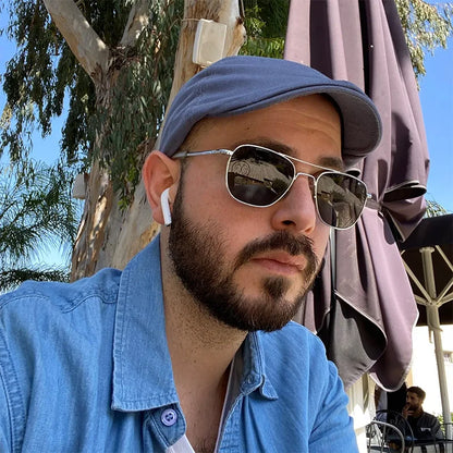 Miguel - Gorra plana con estilo para hombre.