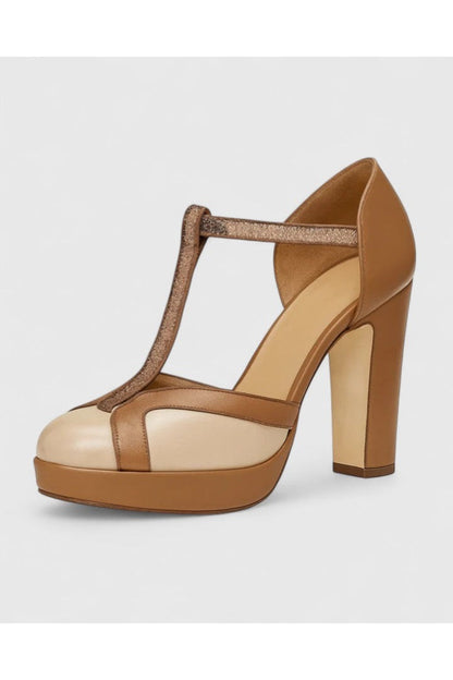 NADIA™ Zapatos de tacón estilo vintage chic