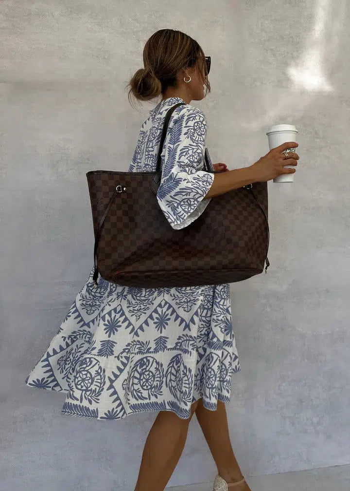 Idalina - Vestido estampado elegante