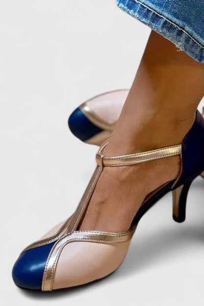 TAZARIAH™ ZAPATOS DE TACÓN COLOR CARAMELO