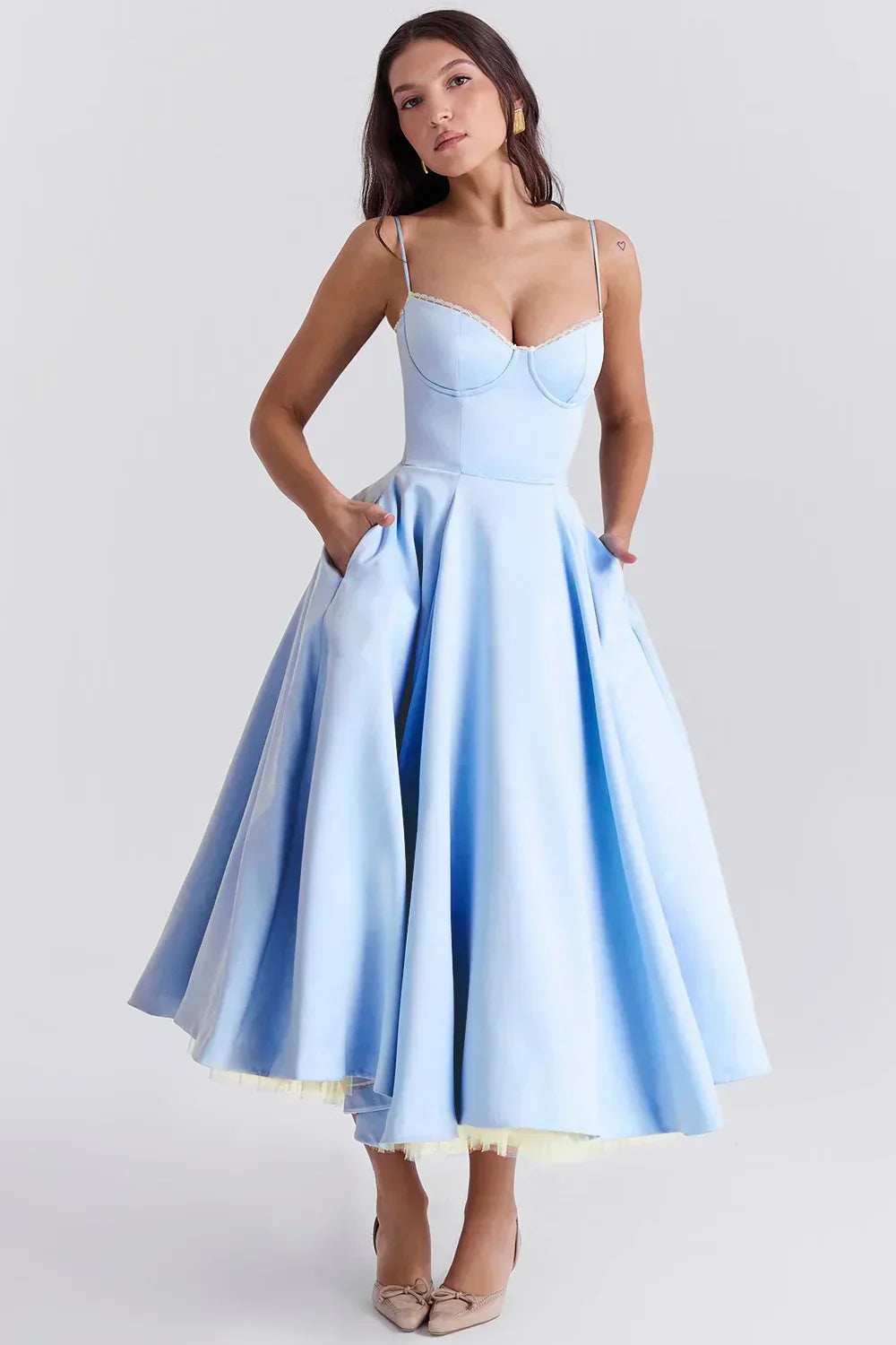 Arielle – Vestido Midi Elegante