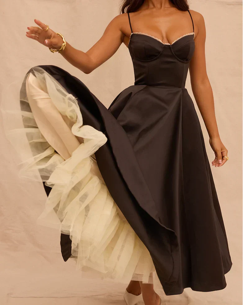Arielle – Vestido Midi Elegante