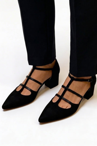 ADI™ Zapatos de tacón con correas elegantes