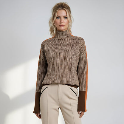 SOFÍA™ | SUÉTER DE CUELLO ALTO LUXE