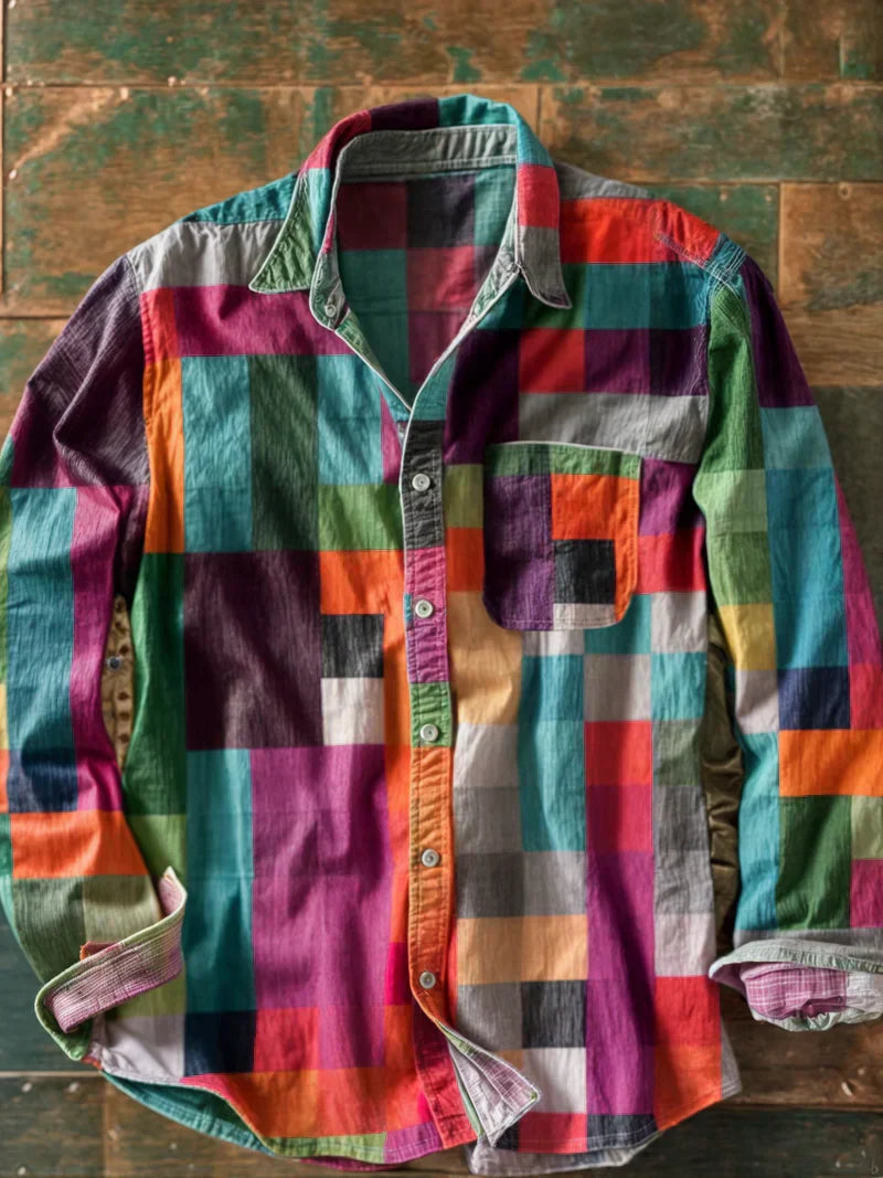 Marcos™ | Camisa con mosaico exclusivo