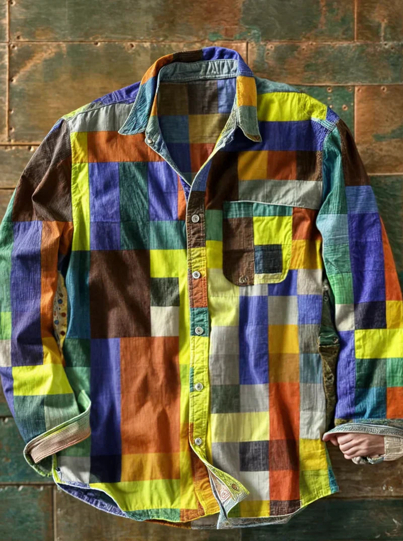 Marcos™ | Camisa con mosaico exclusivo