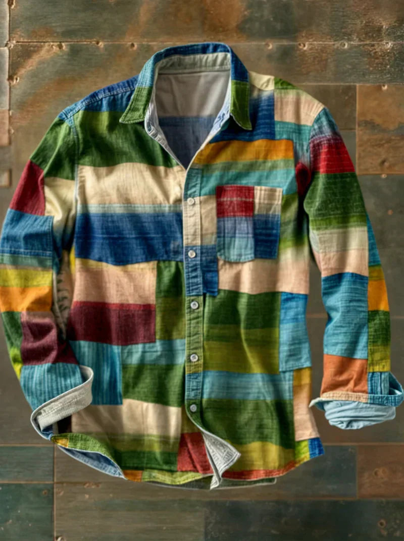 Marcos™ | Camisa con mosaico exclusivo