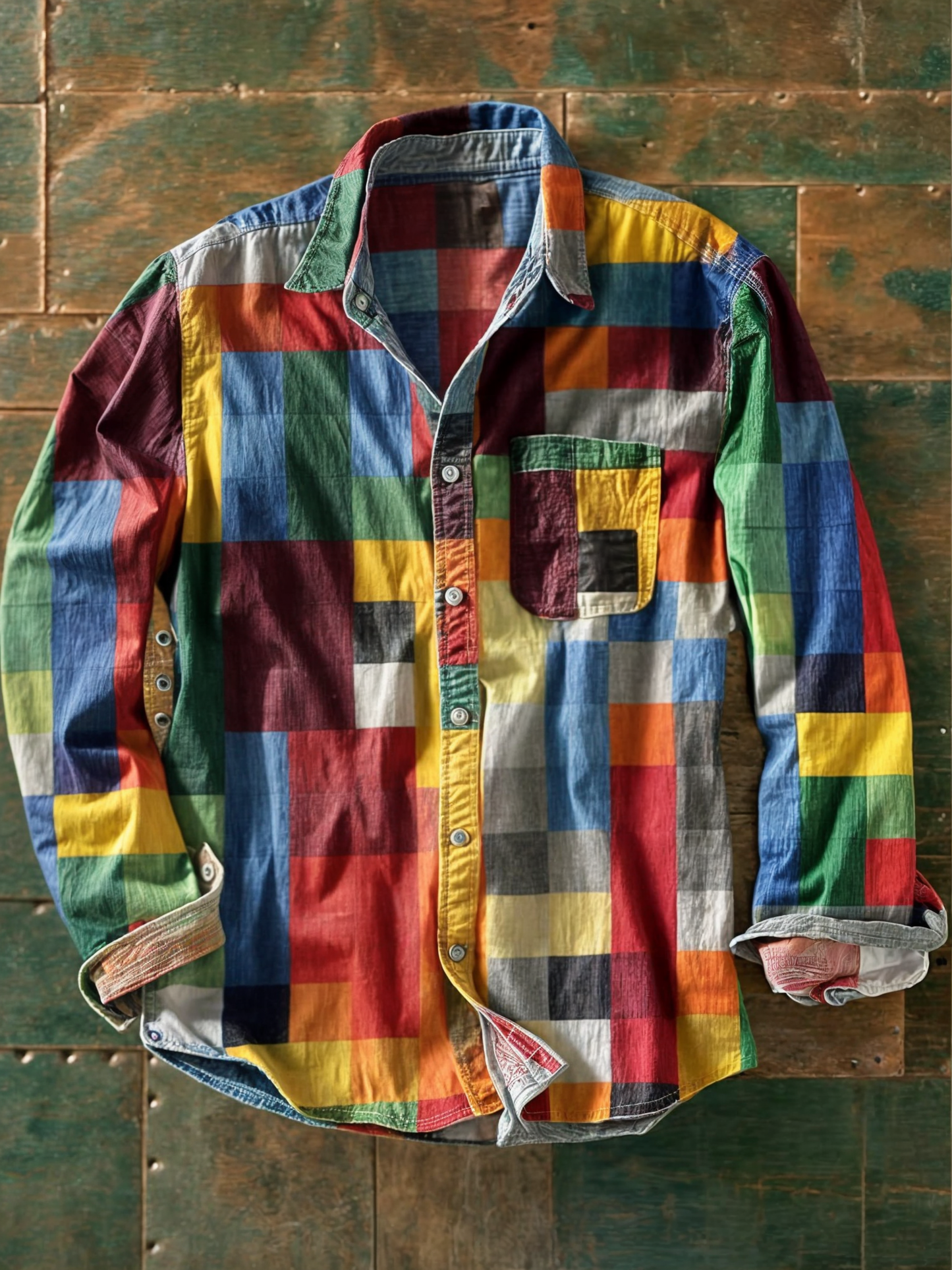 Marcos™ | Camisa con mosaico exclusivo