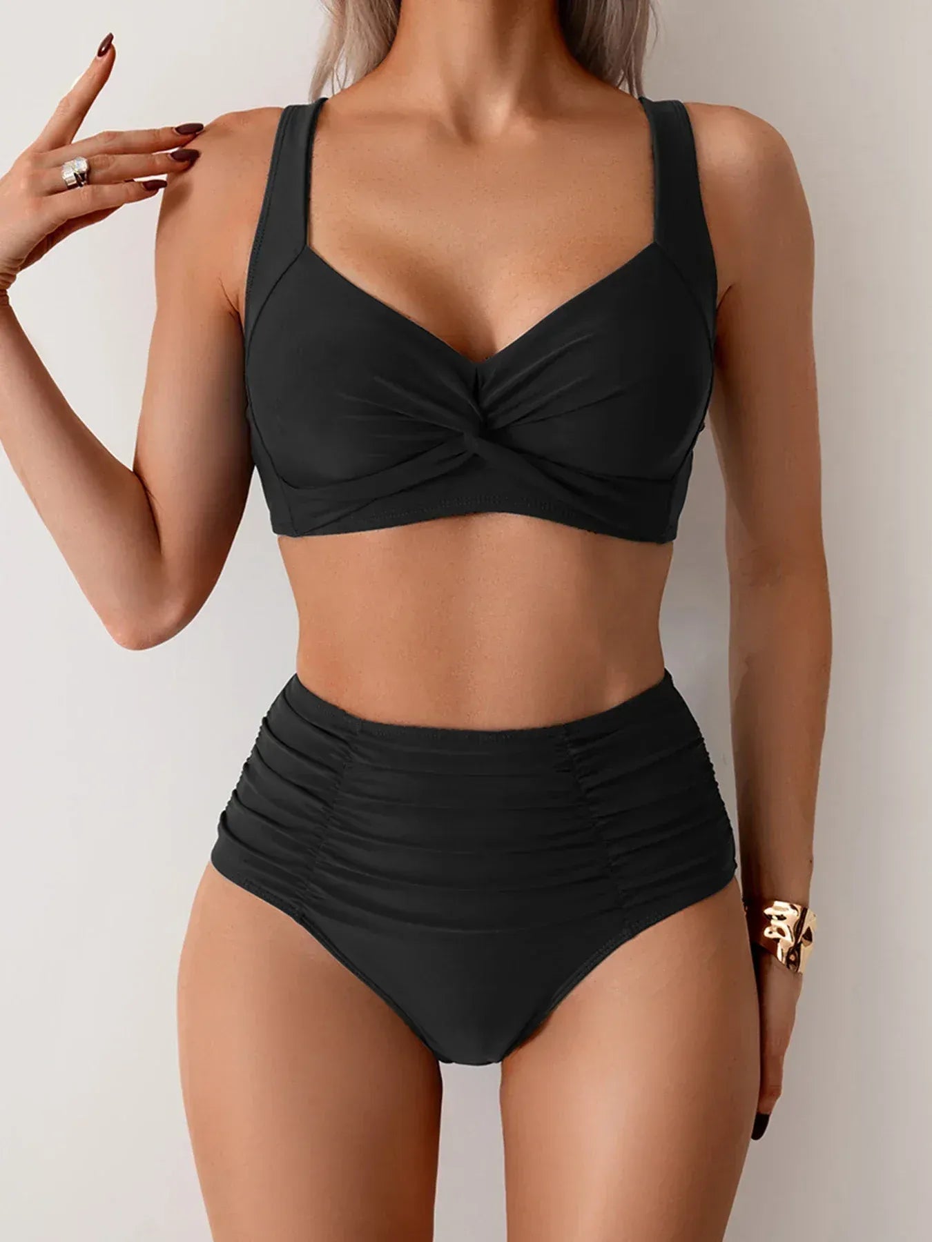 MARISOL | Bikini moldeador de talle alto