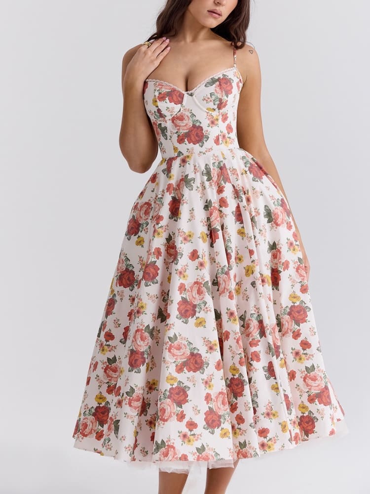 Arielle – Vestido Midi Elegante