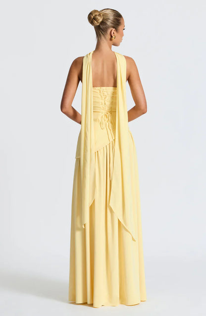 Zadie – Vestido Maxi Floral Elegante