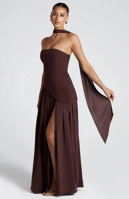 Zadie – Vestido Maxi Floral Elegante