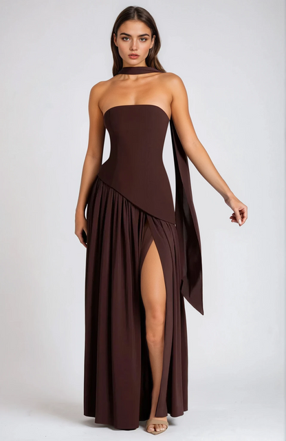 Zadie – Vestido Maxi Floral Elegante