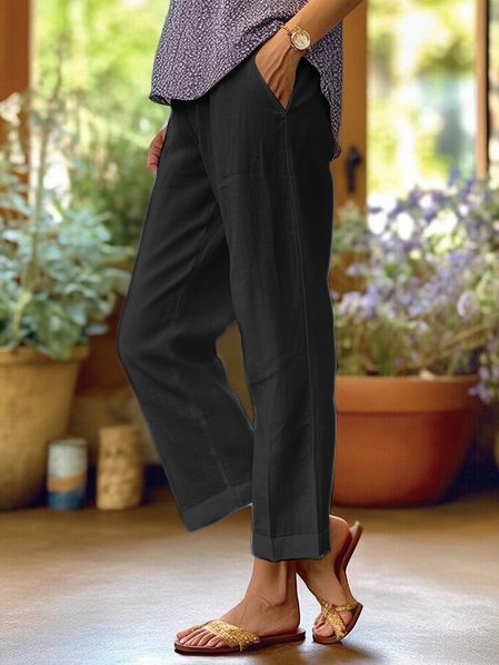 Sonia | Pantalon de lino elegante