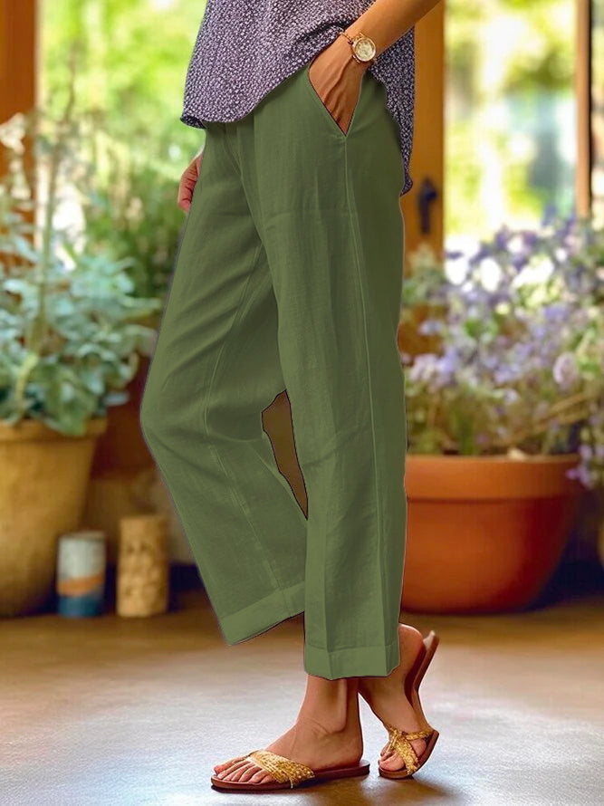 Sonia | Pantalon de lino elegante