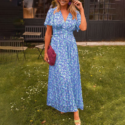 Amelia™ - Elegante vestido largo floral