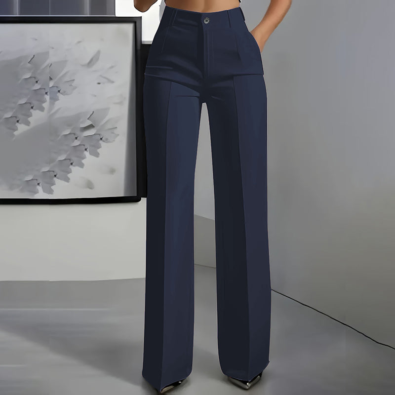 Pantalón Cintura Alta Elegante