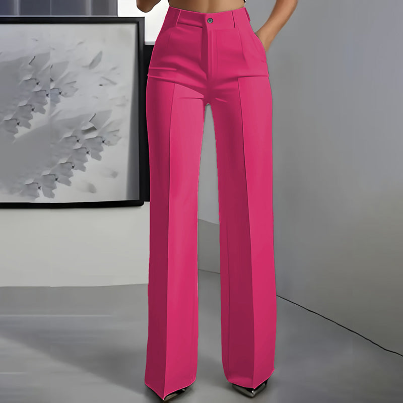 Pantalón Cintura Alta Elegante