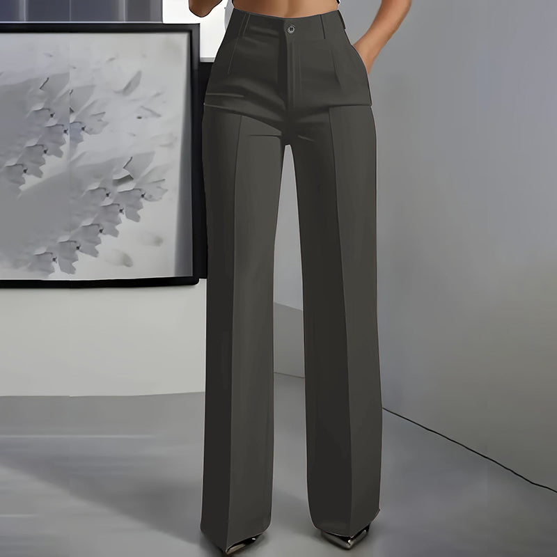 Pantalón Cintura Alta Elegante