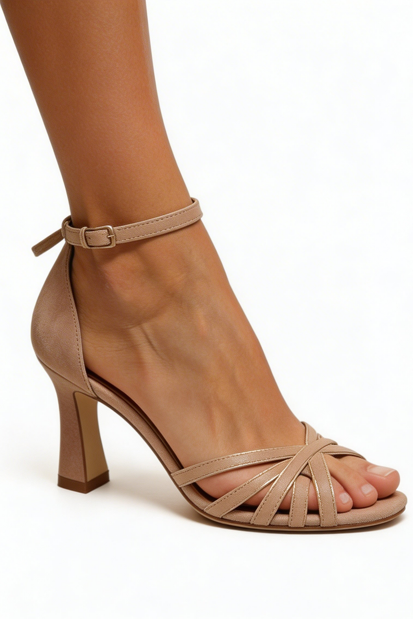 Victoria™ Zapatos de tacón de punta afilada con diseño de patchwork