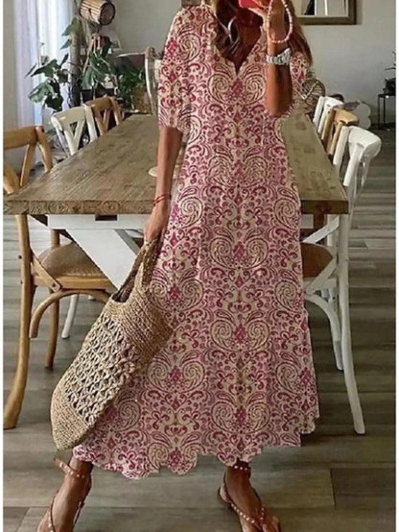 Sophia - Vestido de verano estilo boho vintage