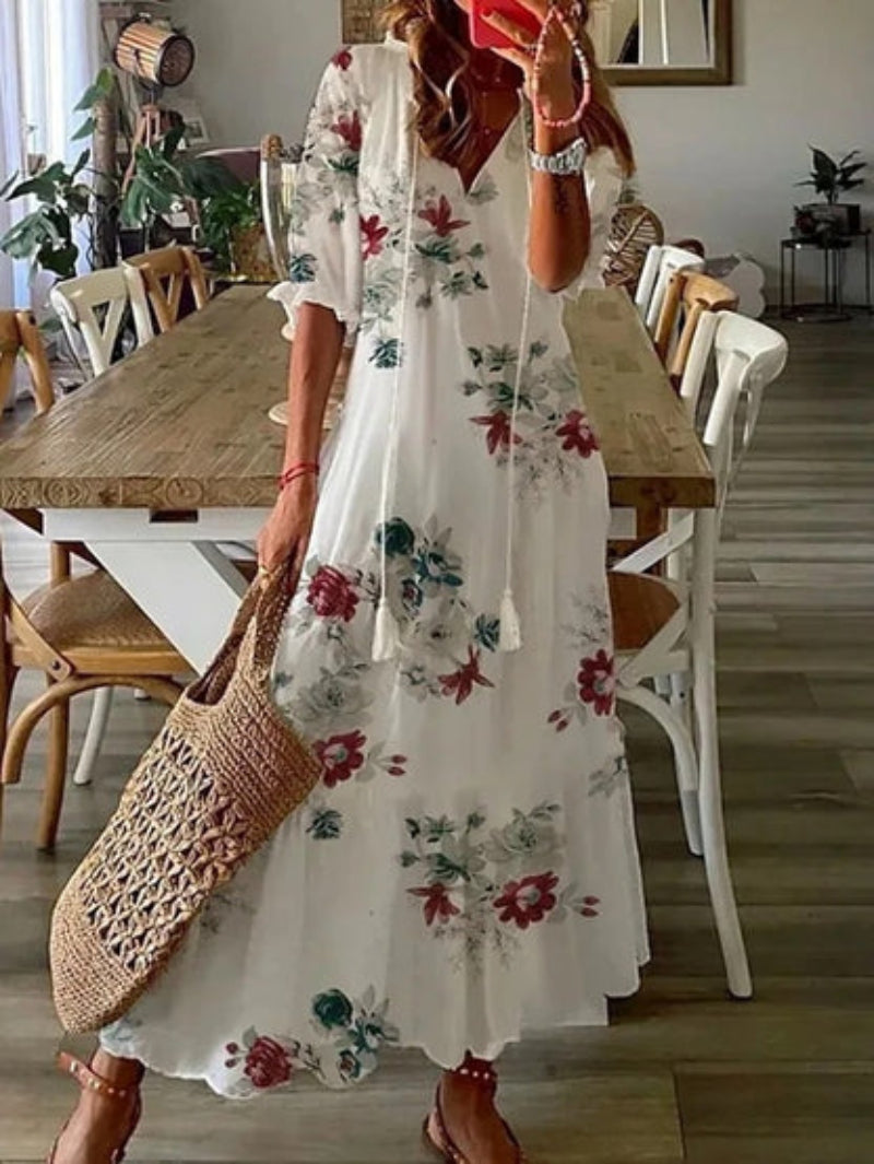 Sophia - Vestido de verano estilo boho vintage